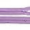 Zips špirálový 3mm nedeliteľný 18cm svetlo fialová