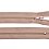 Zips špirálový 3mm nedeliteľný 18cm béžová
