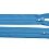 Zip spirálový 3 mm nedělitelný 12 cm tyrkysová