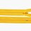 Zip spirálový 3mm nedělitelný 10cm žlutá