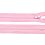 Zip spirálový 3mm nedělitelný 10cm růžová
