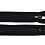 Zip spirálový 3 mm nedělitelný 12 cm černá