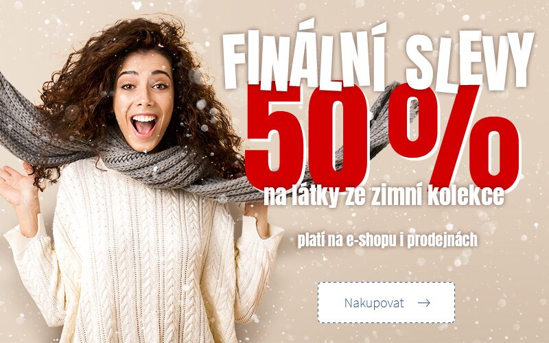 Finální slevy 50 %