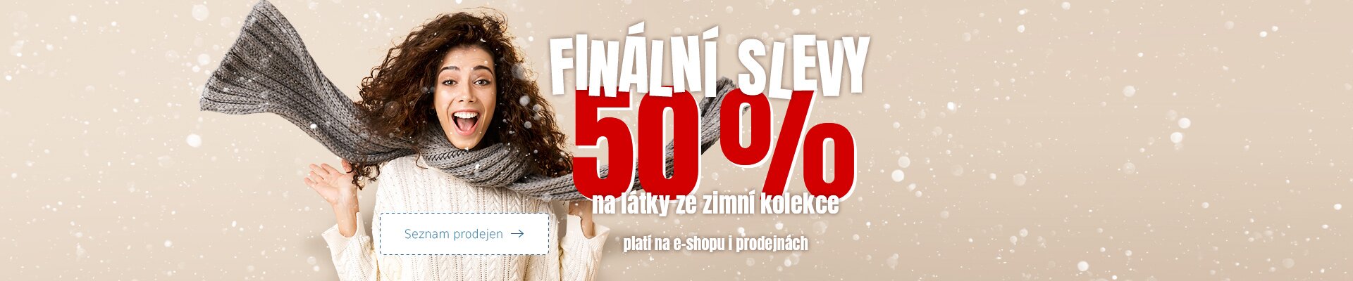 Finální slevy 50 %