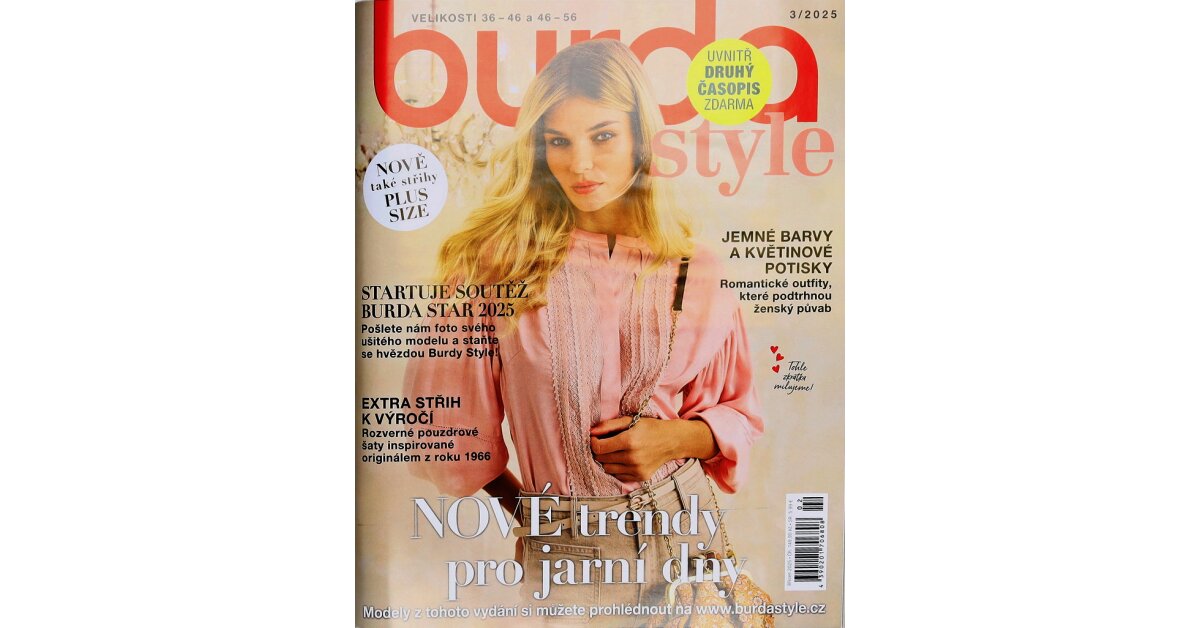 Brigada Magazine Burda magazine 3/2025 with free magazine! | FabricsHouse.com