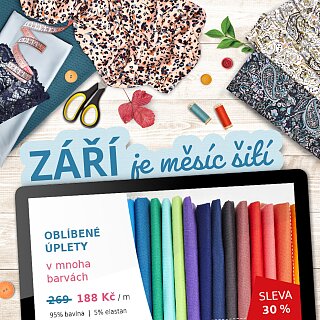 Sleva 30 % na oblíbené úplety