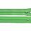 Zip spirálový 6 mm nedělitelný 20 cm zelený