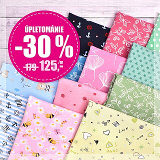 Úpletománie se slevou 30 %!