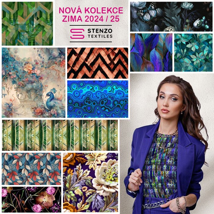 Nová kolekce STENZO TEXTILES ZIMA 2024/2025