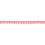 Braid with pompoms light pink, width 6 mm