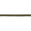 Braid with pompoms khaki, width 6 mm