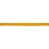 Braid with pompoms yellow, width 6 mm