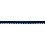 Braid with pompoms blue, width 6 mm