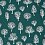 Jersey French Terry combed with trees, digital print - width 180 cm