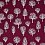 Jersey French Terry combed with trees, digital print - width 180 cm