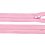 Zips špirálový 6mm nedeliteľný 25cm ružový