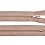 Zips špirálový 6mm nedeliteľný 25cm béžový