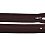 Zips špirálový 6mm nedeliteľný 25cm hnedý