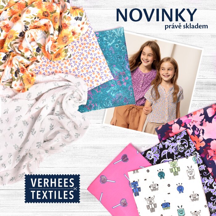 Novinky Verhees Textiles skladem