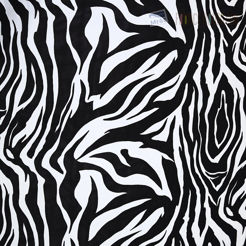 Chefon Pattern Chiffon with an animal pattern | FabricsHouse.com