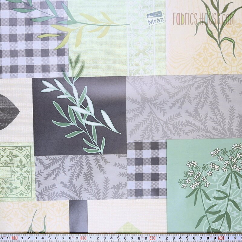 PVC tablecloth with pattern | FabricsHouse.com