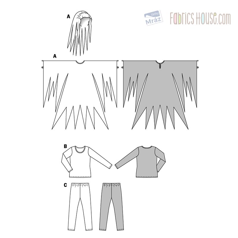 Burda fashion cut 2370 | FabricsHouse.com