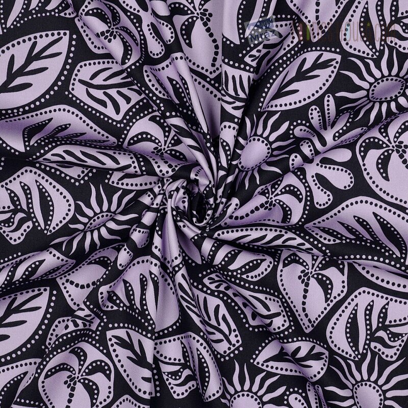 Viscose stretch with pattern | FabricsHouse.com